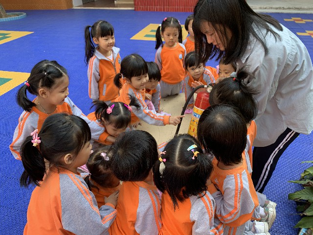 外经贸幼儿园安全月系列活动
