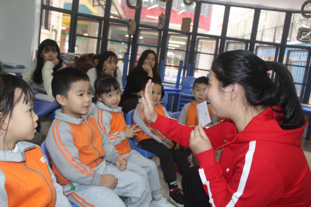 外经贸幼儿园小班教师公开教研活动