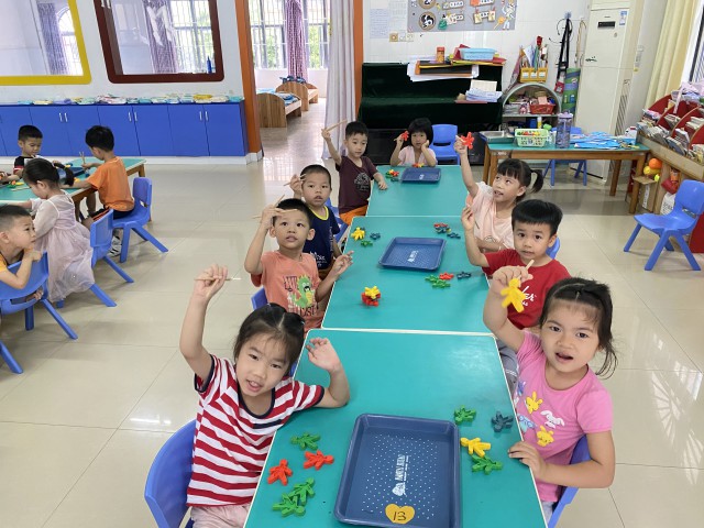 外幼中班组成长衔接月活动