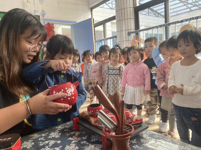 参观茶室