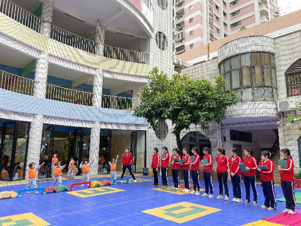 外经贸幼儿园期中体能测查小结