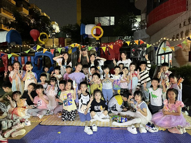 外经贸幼儿园第二届大班级体验式主题军训第四天